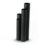 HDPE Pipes SDR 5 Outside Diameter 200 mm Thickness 40.1 mm Black