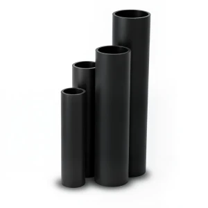 أنابيب HDPE SDR 5 قطر خارجي 250 مم سمك 50.1 مم لون أسود
