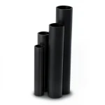 HDPE Pipes SDR 5 Outside Diameter 280 mm Thickness 56.2 mm Black