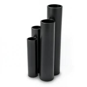 مواسير HDPE ضغط 16 بار قطر خارجي 75 مم سمك 10.3 مم لون أسود