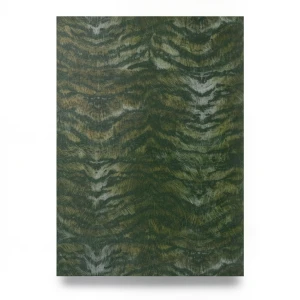 Patterned Wallpaper 10 m x 0.70 m Dark Green, Model 13026