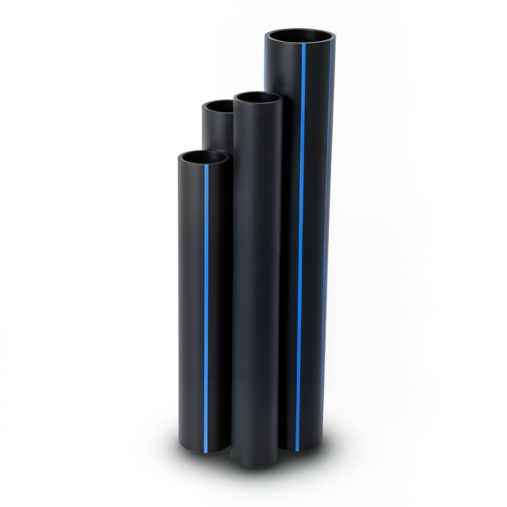 HDPE Pipes SDR 5 Outside Diameter 90 mm Thickness 18.1 mm Black