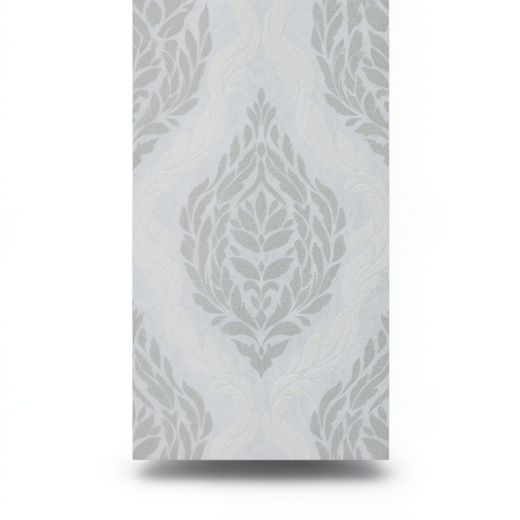 German Wallpaper Gray Color 10m x 0.53m, Model 10060-31