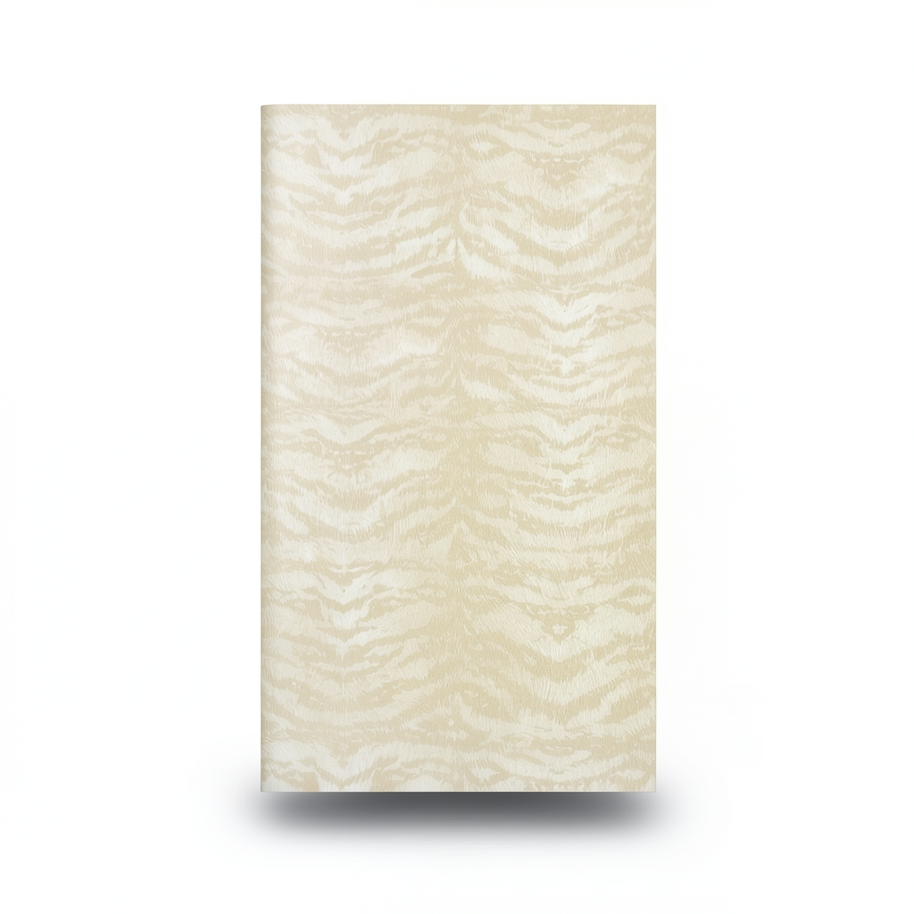 Patterned Wallpaper 10 m x 0.70 m Beige, Model 13027