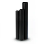HDPE Pipes SDR 5 Outside Diameter 110 mm Thickness 22.1 mm Black