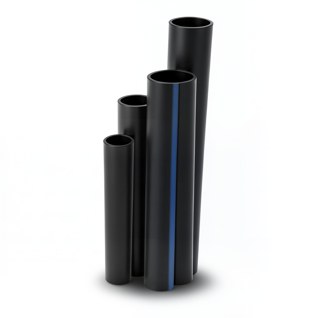أنابيب HDPE نسبة الأبعاد القياسية 9 قطر خارجي 32 مم سمك 3.6 مم لون أسود