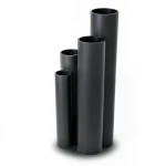 HDPE Pipes SDR 5 Outside Diameter 125 mm Thickness 25.1 mm Black