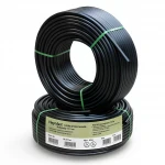 أنابيب HDPE نيبروبلاست PE 80 ضغط 16 بار قطر خارجي 110 مم سمك 12.3 مم لون اسود