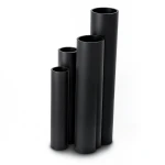 HDPE Pipes SDR 5 Outside Diameter 160 mm Thickness 32.1 mm Black