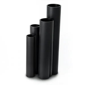 أنابيب HDPE SDR 5 قطر خارجي 160 مم سمك 32.1 مم لون أسود