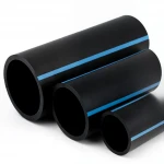 مواسير HDPE الوطني لشبكات المياه ذات الضغط العالي  ضغط 6 بار قطر خارجي 280 مم سمك 8.2 مم لون اسود