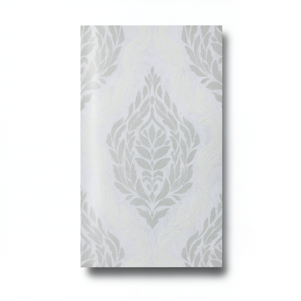 German Wallpaper Gray Color 10m x 0.53m, Model 10060-31