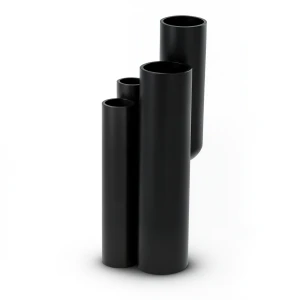 أنابيب HDPE SDR 5 قطر خارجي 225 مم سمك 45.1 مم لون أسود