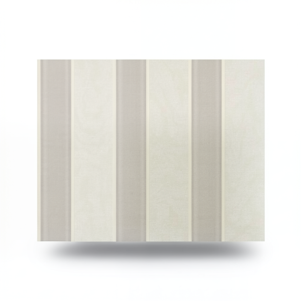 Striped Wallpaper Light Beige 10m x 1.06m, Model 38021