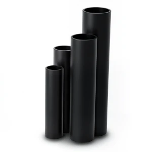 أنابيب HDPE نسبة الأبعاد القياسية 5 قطر خارجي 315 مم سمك 63.2 مم لون أسود