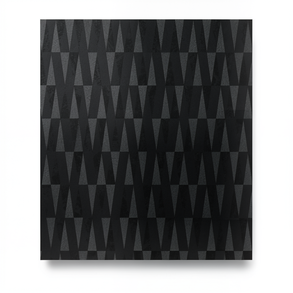 German Wallpaper 10m x 0.53m Black, Model 10061-37