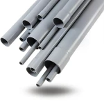 UPVC Pipes EPC 80 5 Inch Size Thickness 9.52 mm Gray Color