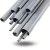 مواسير UPVC EPC 80 مقاس 5 إنش سمك 9.52 مم لون رمادي - Image 1