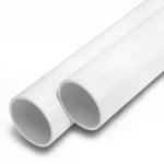 مواسير UPVC الوطني  ضغط 10 بار  قطر خارجي 50 مم سمك 2.4 مم لون أبيض