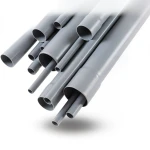 UPVC Pipes EPC 80 6 Inch Size 10.97 mm Thickness Gray