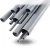 UPVC Pipes EPC 80 6 Inch Size 10.97 mm Thickness Gray - Image 1