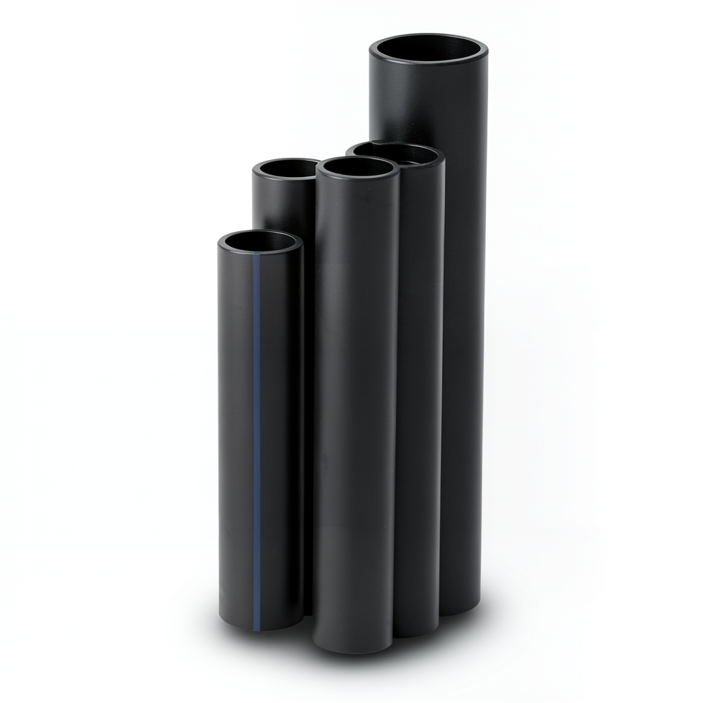 HDPE Pipes SDR 9 Outside Diameter 25 mm Thickness 2.8 mm Black
