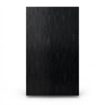 German Wall Covering Black, 10 m Length, 0.53 m Width, Model 10061-15