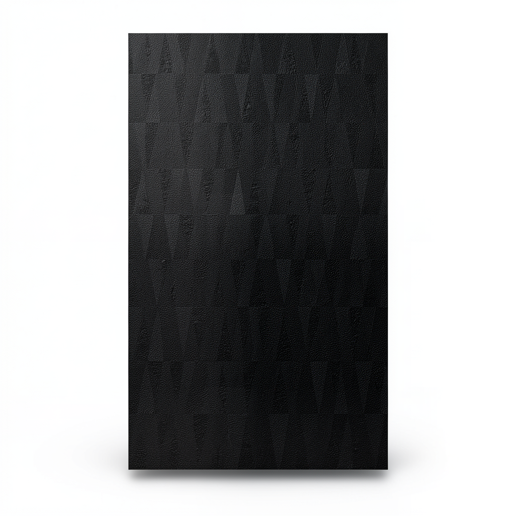 German Wall Covering Black, 10 m Length, 0.53 m Width, Model 10061-15