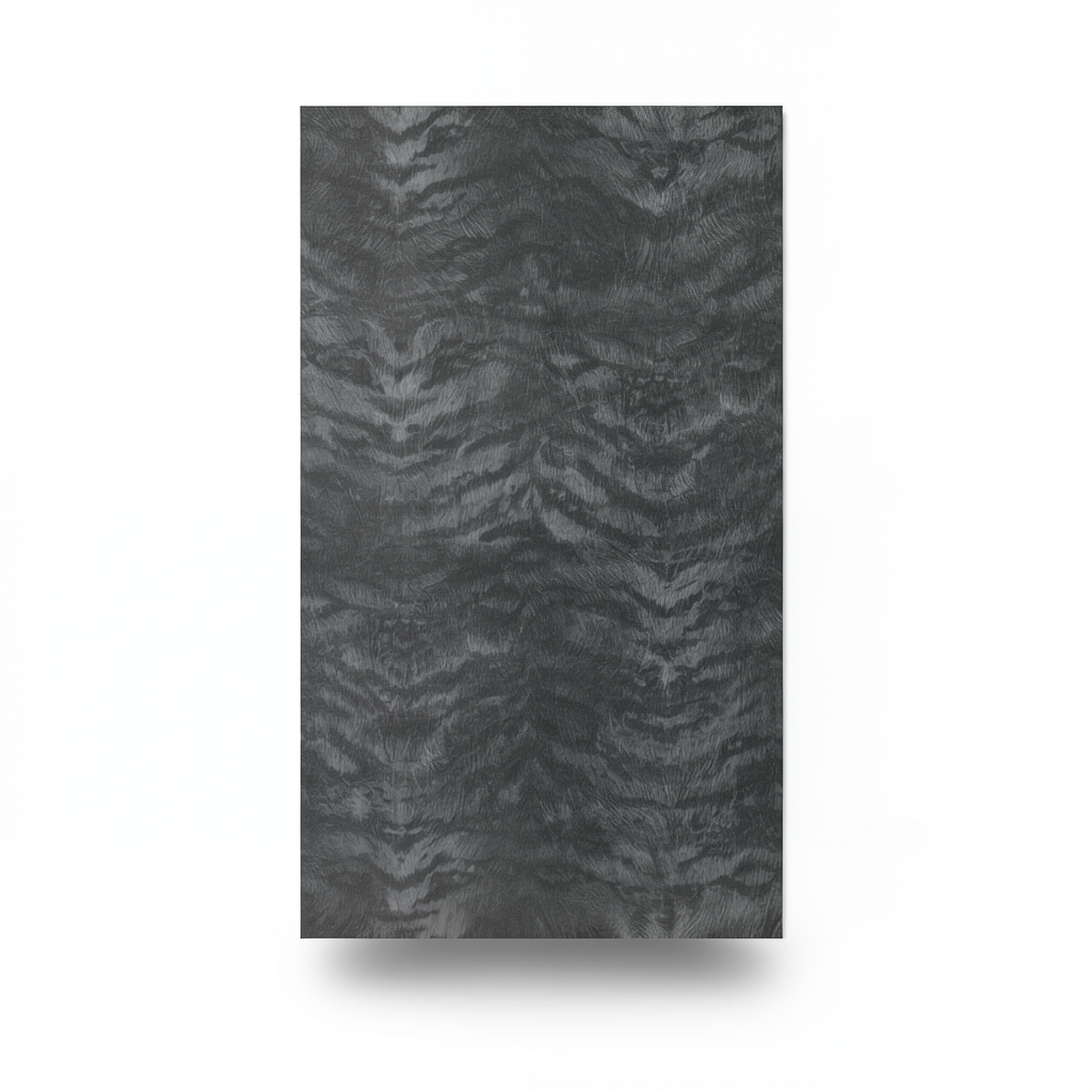 Italian Wallpaper Patterned Design 10 m x 0.70 m Dark Gray