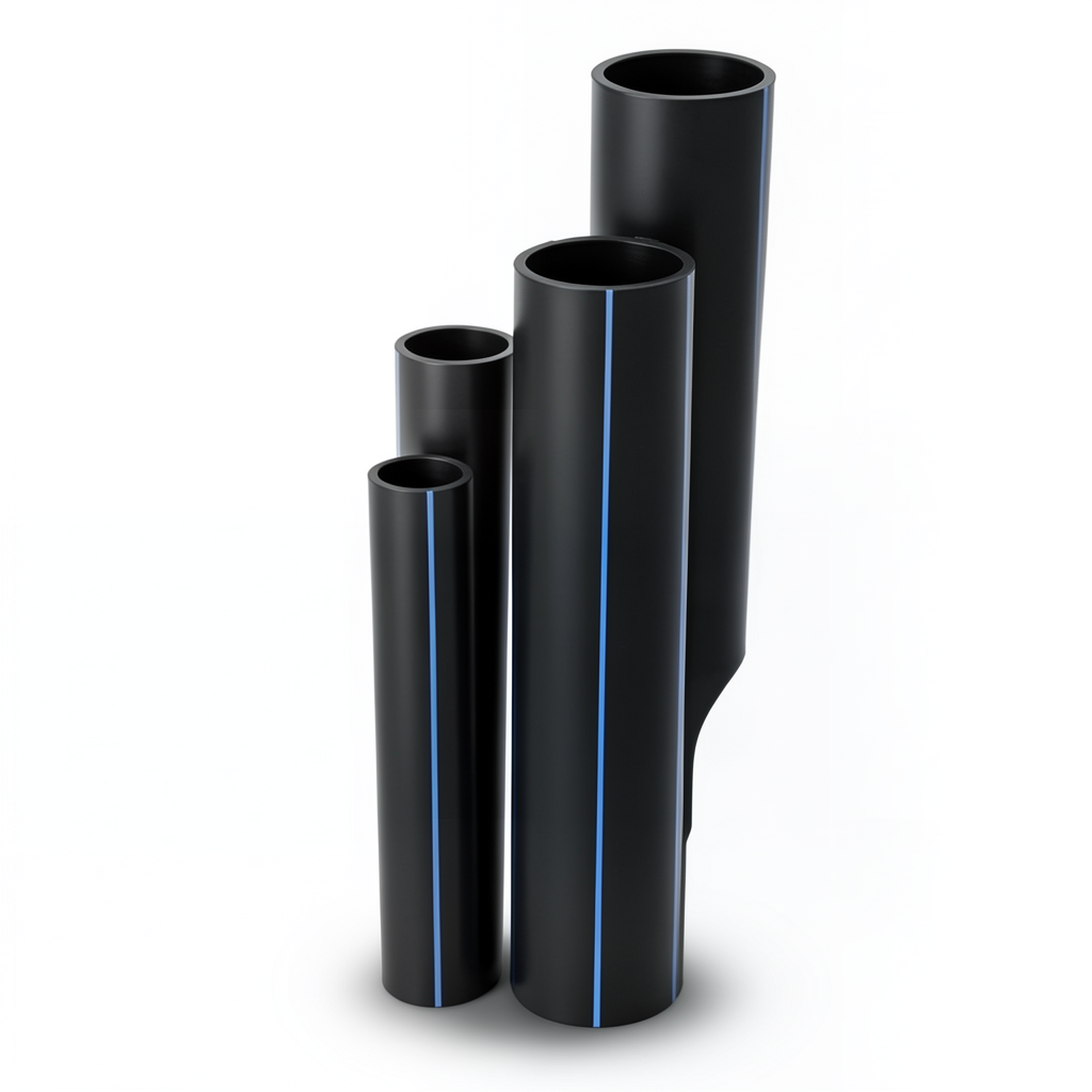 HDPE Pipes SDR 9 Outside Diameter 40 mm Thickness 4.5 mm Black