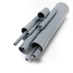UPVC Pipes Schedule 80 Size 1 Inch Thickness 4.55 mm Gray