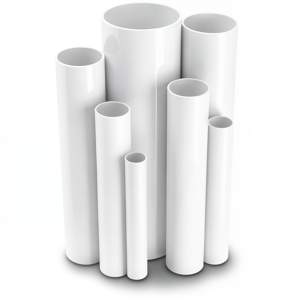 UPVC Pipes Nominal Pressure 10 Bar Outside Diameter 560 mm Thickness 26.7 mm White