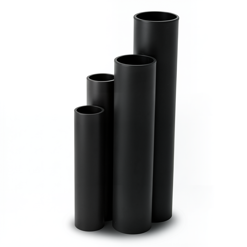 HDPE Pipes SDR 9 Outside Diameter 75 mm Thickness 8.4 mm Black