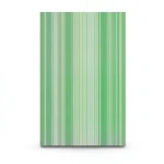 Striped Wall Decoration 10m x 0.53m Green, Model 10048-18