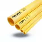 Neproplast HDPE Pipes PE 100 Pressure 20 Bar Outside Diameter 225 mm Thickness 25.2 mm Color Yellow
