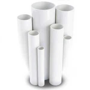 مواسير UPVC ضغط اسمي 10 بار قطر خارجي 500 مم سمك 23.9 مم لون أبيض