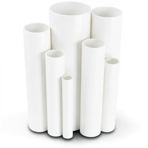 UPVC Pipes 10 Bar Pressure 160 mm Diameter 7.7 mm Thickness White