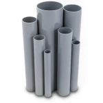 UPVC Pipes Nominal Pressure 4 Bar Outside Diameter 560 mm Thickness 11 mm Gray