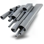 UPVC Pipes Schedule 80 Size 6 Inch Thickness 10.97 mm Gray