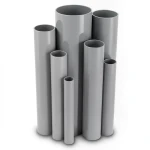 UPVC Pipes 2.5 Bar Pressure 500 mm Diameter 4 mm Thickness Gray