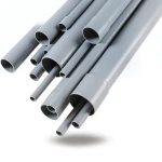 UPVC Pipes Schedule 80 Size 8 Inch Thickness 12.7 mm Gray