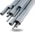 UPVC Pipes Schedule 80 Size 8 Inch Thickness 12.7 mm Gray - Image 1