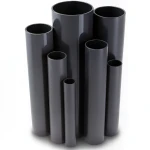UPVC Pipes 2.5 Bar Pressure 500 mm Diameter 4 mm Thickness Black