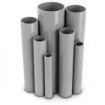 UPVC Pipes Nominal Pressure 6 Bar Outside Diameter 500 mm Thickness 14.6 mm Gray