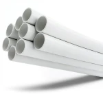 مواسير UPVC جدول 40 مقاس ½ إنش سمك 2.77 مم لون أبيض
