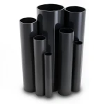 UPVC Pipes Nominal Pressure 6 Bar Outside Diameter 500 mm Thickness 14.6 mm Black
