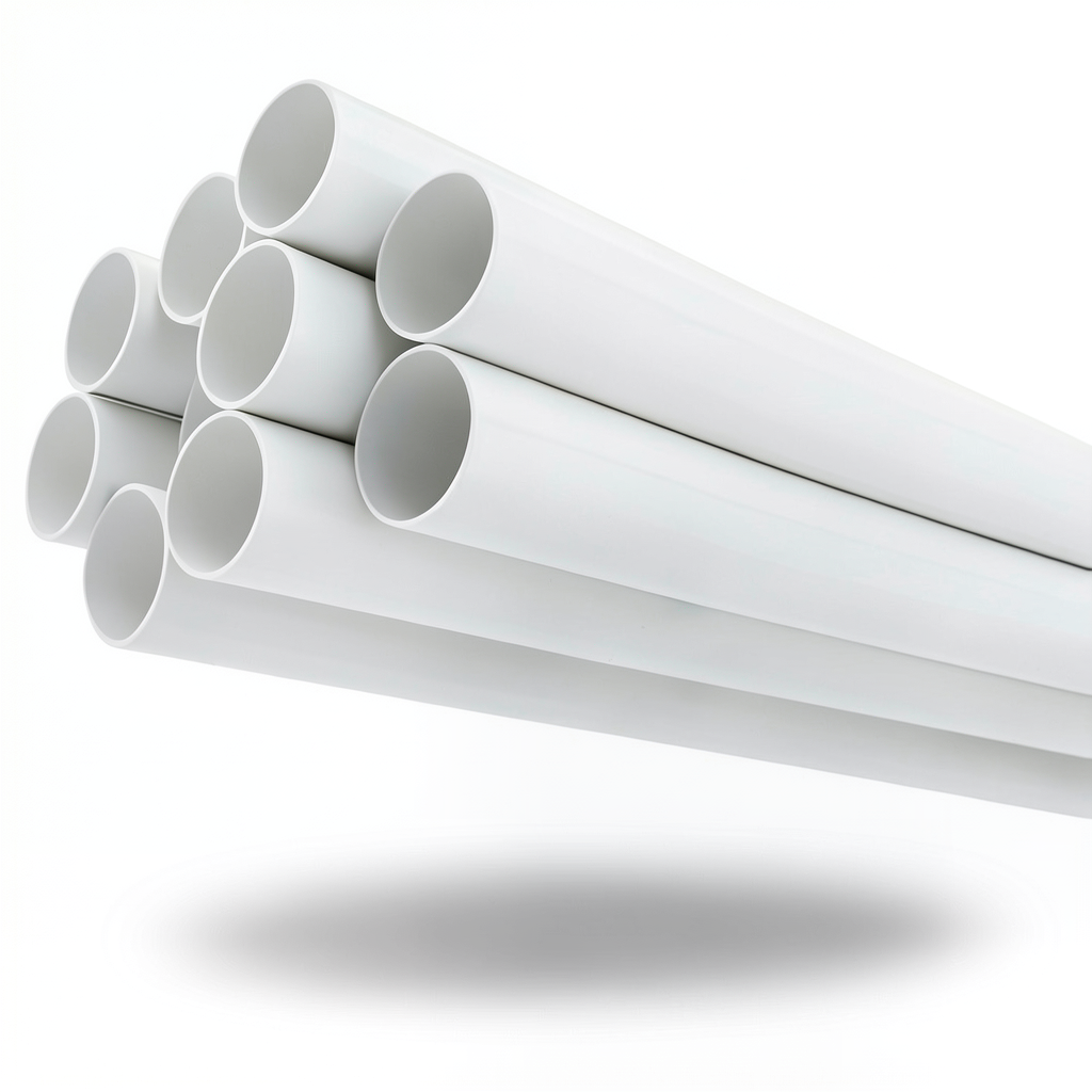 UPVC Pipes Schedule 40 Size ¾ Inch Thickness 2.87 mm White