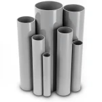 UPVC Pipes Nominal Pressure 4 Bar Outside Diameter 500 mm Thickness 9.8 mm Gray