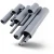 مواسير UPVC EPC 80 مقاس 5 إنش سمك 9.52 مم لون رمادي - Image 1