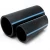 أنابيب HDPE الوطني لشبكات المياه ذات الضغط العالي  ضغط 10 بار قطر خارجي 40 مم سمك 1.9 مم لون اسود